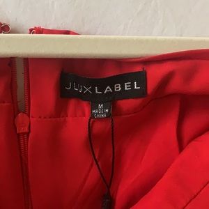 JLUXLABEL Apple red pants